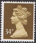 Stamps : Europe : United_Kingdom :  ISABEL II TIPO MACHIN 28/8/84