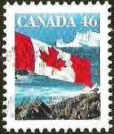 Sellos de America - Canad� -  BANDERA CANADIENSE ESPECTACULOS                           