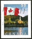 Stamps : America : Canada :  BANDERA - PAISAJE
