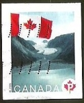 Stamps Canada -  BANDERA - PAISAJE