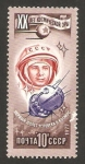 Stamps Russia -  4404 - 20 anivº de la era espacial, Gagarin y Vostok I