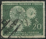Stamps Chile -  Scott C190 - Universidad Técnica
