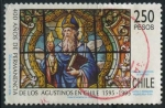 Stamps Chile -  Scott 1136 - 400 años Permanencia Agustinos