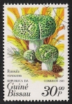 Stamps Guinea Bissau -  SETAS-HONGOS: 1.161.0005,01-Russula virescens -Phil.47741-Dm.985.18-Y&T.348-Mch.850-Sc.635e