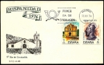 Stamps Spain -  Hispanidad - Iglesia Nicoya - Juan Vázquez de Coronado -  SPD