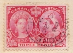 Stamps Canada -  Reina Victoria Ed 1897