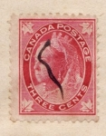 Sellos de America - Canad -  Reina Victoria