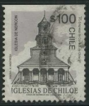 Stamps Chile -  Scott 1060 - Iglesias de Chiloe