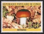 Stamps Republic of the Congo -  SETAS-HONGOS: 1.131.012,00-Cortinarius sp.