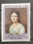Stamps : Europe : Vatican_City :  CENTENARIO DE LA MUERTE DE PAULINA Mª JARICOT, INICIADORA DE LA PROPAGACION DE LA FE
