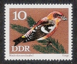 Sellos de Europa - Alemania -  AVES: 2.152.102,00-Loxia leucoptera