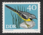 Stamps Germany -  AVES: 2.152.107,00-Motacilla cinerea