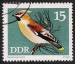Stamps : Europe : Germany :  AVES: 2.152.103,01-Bombycilia gamulus -Phil.157949-Y&T.1533-Mch.1836-Sc.1455