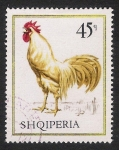 Stamps : Europe : Albania :  AVES: 2.101.154,00-Gallus gallus