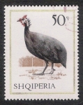 Stamps Albania -  AVES: 2.101.155,00-Numidia meleagris