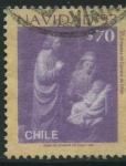 Stamps Chile -  Scott 1078 - Navidad '93