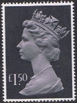 Stamps : Europe : United_Kingdom :  ISABEL II TIPO MACHIN 2/9/86