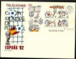 Stamps Spain -  Copa Mundial de Fútbol España 82 HB sedes - SPD