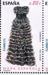 Stamps Spain -  Edifil  4674 A  Moda Española, Museo del traje.  