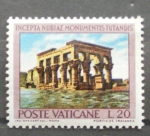 Stamps : Europe : Vatican_City :  SALVAGUARDA DE LOS MONUMENTOS DE NUBIA