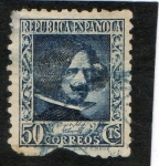 Stamps Spain -  738- Diego Velázquez