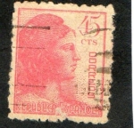 Stamps : Europe : Spain :  752- Alegoría de la República.