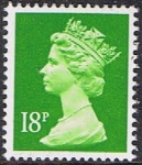 Stamps : Europe : United_Kingdom :  ISABEL II TIPO MACHIN 10/9/91
