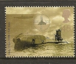 Stamps United Kingdom -  Submarino