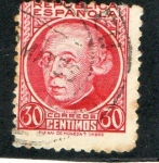 Stamps : Europe : Spain :  687- GASPAR MELCHOR DE JOVELLANOS- R.ESPAÑOLA