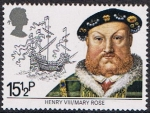 Stamps United Kingdom -  PATRIMONIO MARÍTIMO. ENRIQUE VIII Y EL 