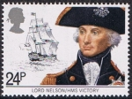 Stamps : Europe : United_Kingdom :  PATRIMONIO MARÍTIMO. LORD NELSON Y EL "H.M.S. VICTORY"