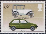 Stamps United Kingdom -  INDUSTRIA BRITÁNICA DEL AUTOMÓVIL. AUSTIN: 