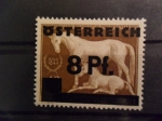 Stamps : Europe : Austria :  sobreestampacion terminada la guerra