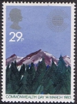 Stamps United Kingdom -  DIA DE LA COMMONWEALTH
