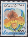 Stamps : Africa : Burkina_Faso :  Burkina Faso 1996 Scott 1083 Sello º Flora Orquideas Orchidees 100Fr Ex Alto Volta 