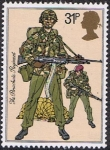 Stamps United Kingdom -  LA ARMADA BRITÁNICA. 