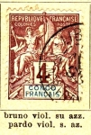 Sellos de Africa - Rep�blica del Congo -  Posesion Francesa Ed. 1893