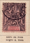 Stamps Africa - Republic of the Congo -  Posesion Francesa Ed. 1893