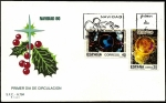 Stamps Spain -  Navidad 1990 - SPD