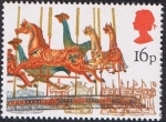 Stamps United Kingdom -  LAS FERIAS BRITÁNICAS. CARRUSEL TRADICIONAL