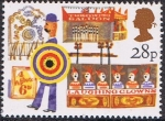 Stamps United Kingdom -  LAS FERIAS BRITÁNICAS. TIRO AL BLANCO