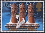 Stamps United Kingdom -  NAVIDAD. TRES REYES MAGOS