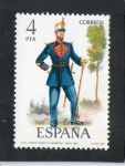 Stamps Spain -  2384- TAMBOR MAYOR DE INFANTERIA  (LINEA) 1861