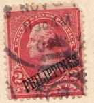 Stamps Philippines -  Presidente Washington