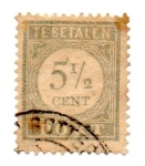 Stamps Netherlands -  TE BATALEN-SELLO de TASAS-1912-1922