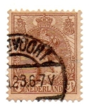 Sellos de Europa - Holanda -  REINA -WIHELMINA 1898-1924