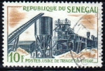 Stamps : Africa : Senegal :  Usine de Triage de Titane	