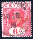 Stamps : Asia : Sri_Lanka :  King Georege V	