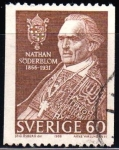 Sellos de Europa - Suecia -  Söderblom, Nathan	