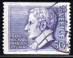 Stamps Sweden -  Frans Michael Franzen	